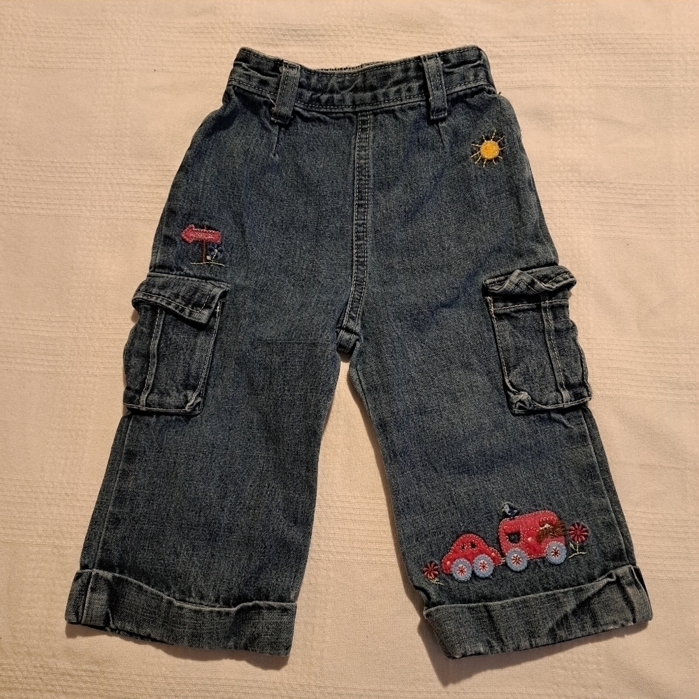 Oshkosh B'Gosh 12 months embellished jeans